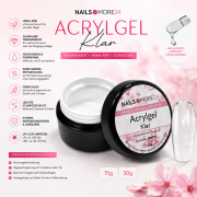 NAM24 - Acrylgel Klar (15-30g)